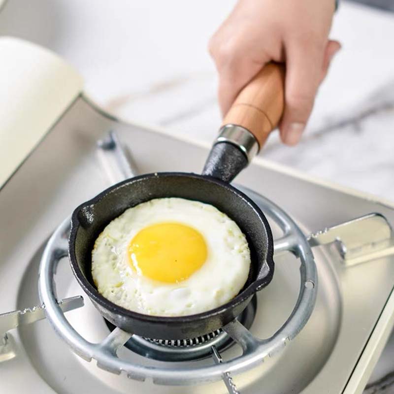 Egg Waffle Pan - Egg Pan Cast Iron Skillet Frying