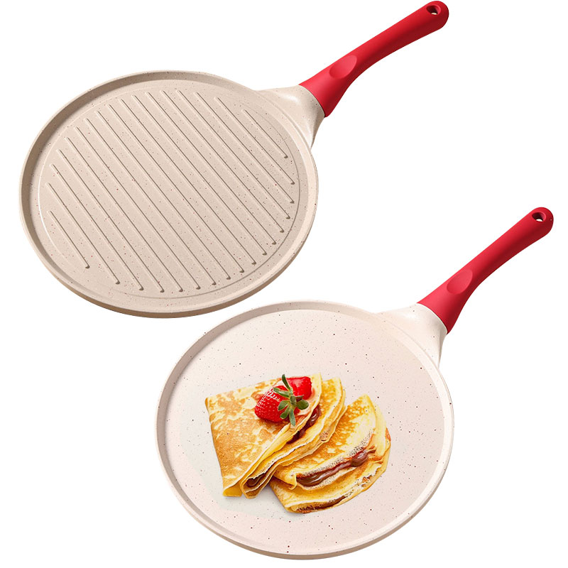 Egg Waffle Pan - Non Stick Steak Skillet Frying Pan