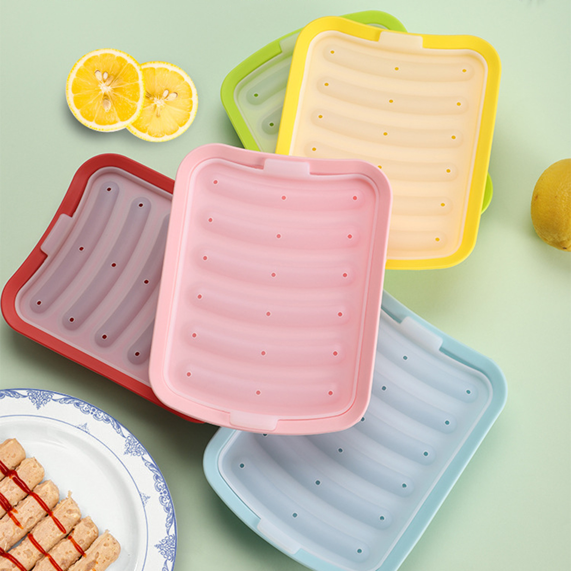 Sausage Maker Mould 6 Grids Si - Hot Dog Press incelemesi ve fiyatı