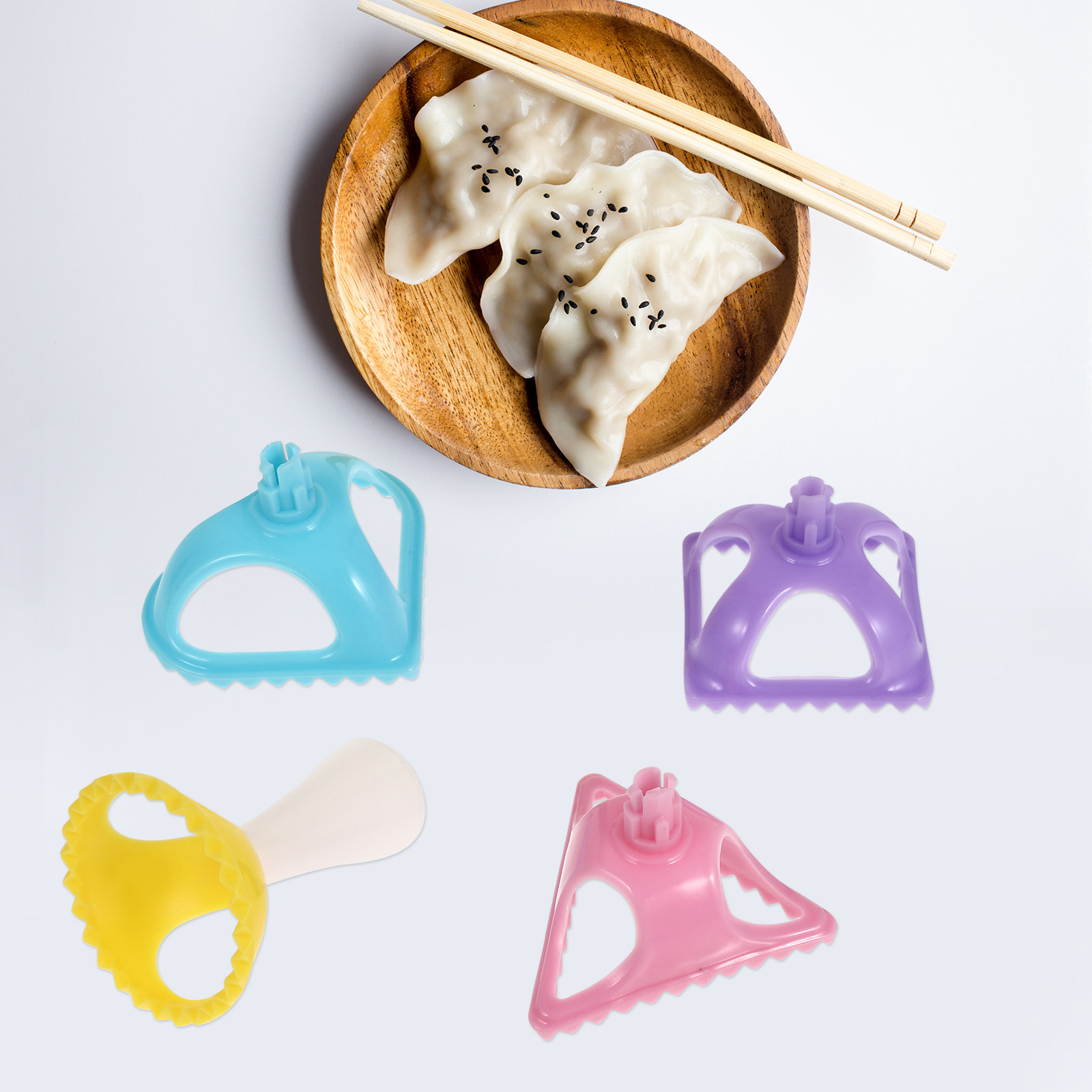 4Pcs Dumpling Turnover Mold Se - Dumpling Press Set incelemesi ve fiyatı