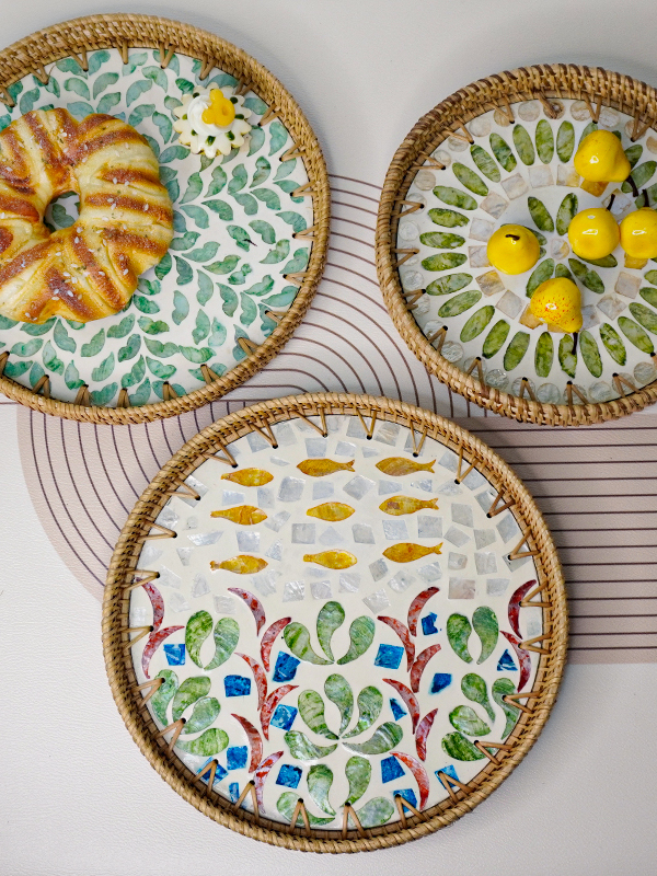 Handwoven ell Fruit Tray Break - Dim Sum Basket incelemesi ve fiyatı