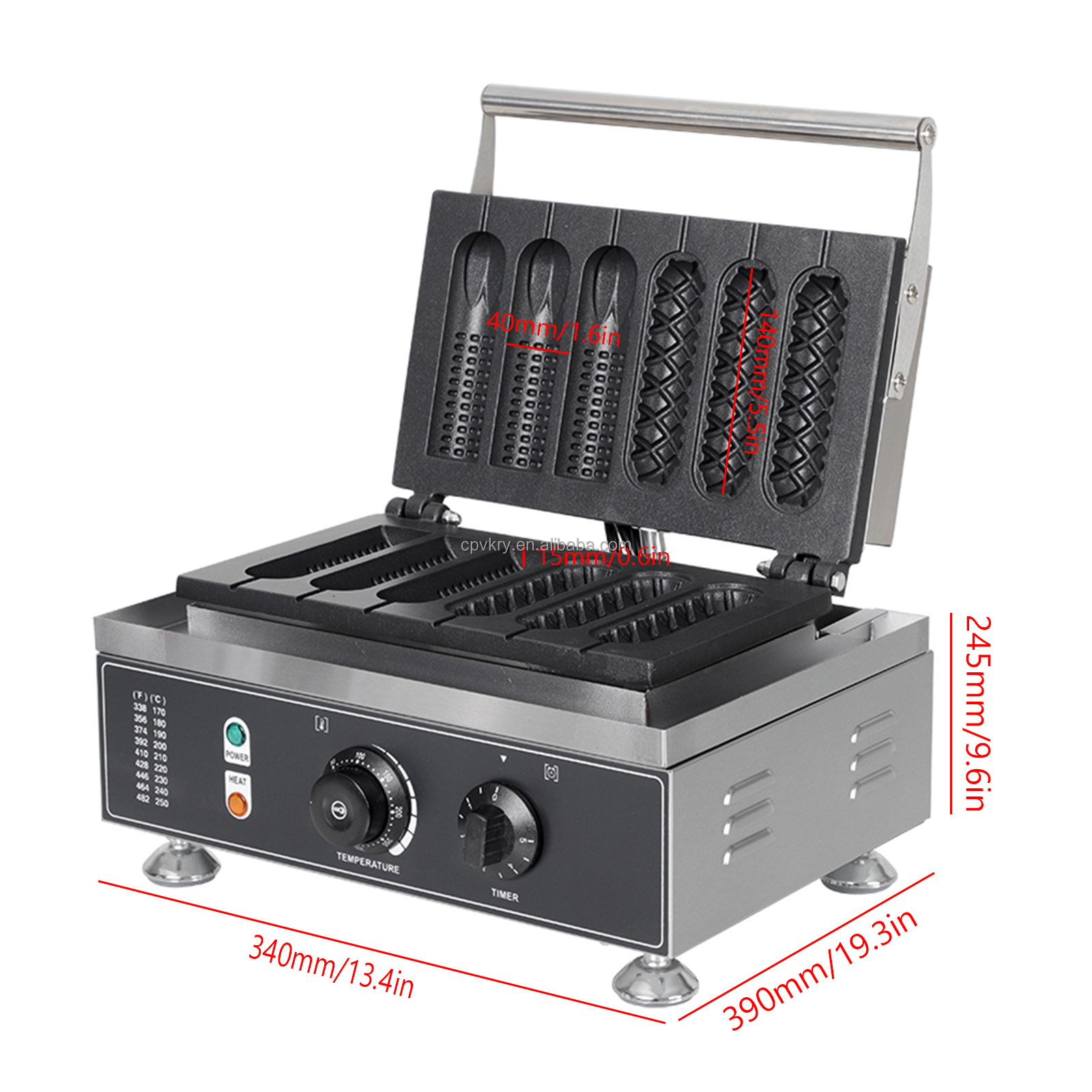 Electric 110/220V Hot Dog Waff - Corn Dog Stick incelemesi ve fiyatı
