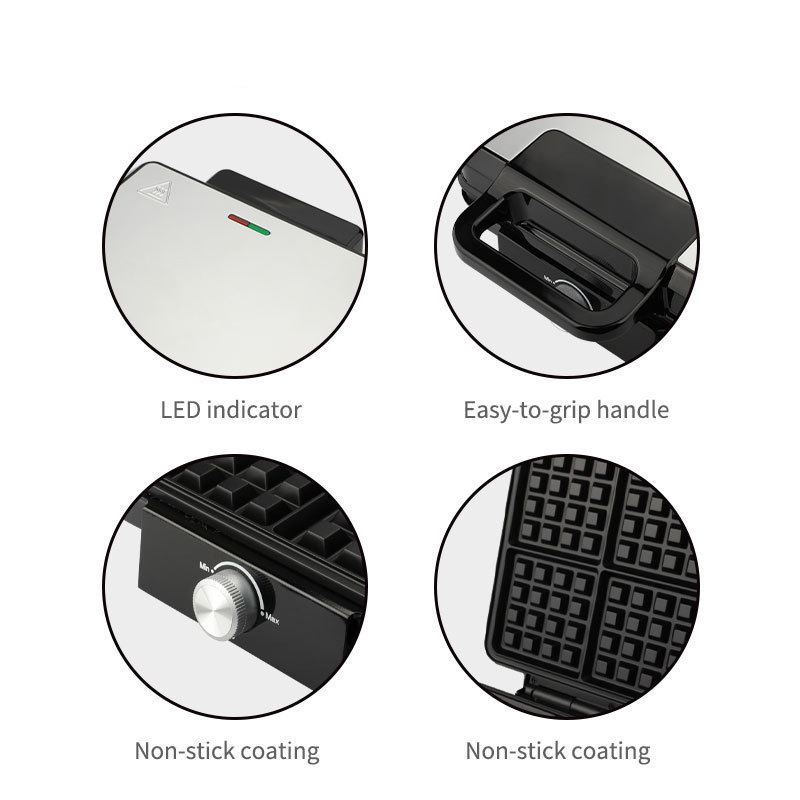 Reemix 4-Slice Belgian Mini Wa - Mini Pancake Griddle incelemesi ve fiyatı