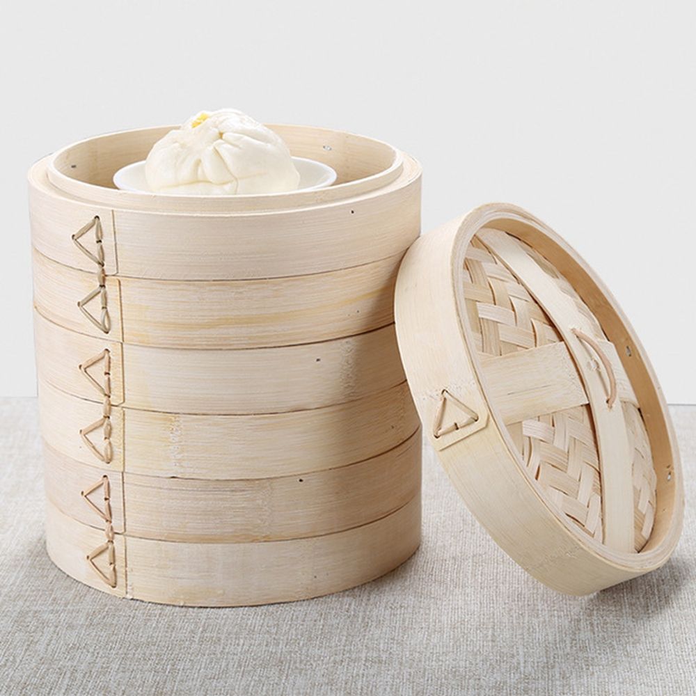 Steaming With Lid Cooking Tool - Bao Steamer Bamboo incelemesi ve fiyatı