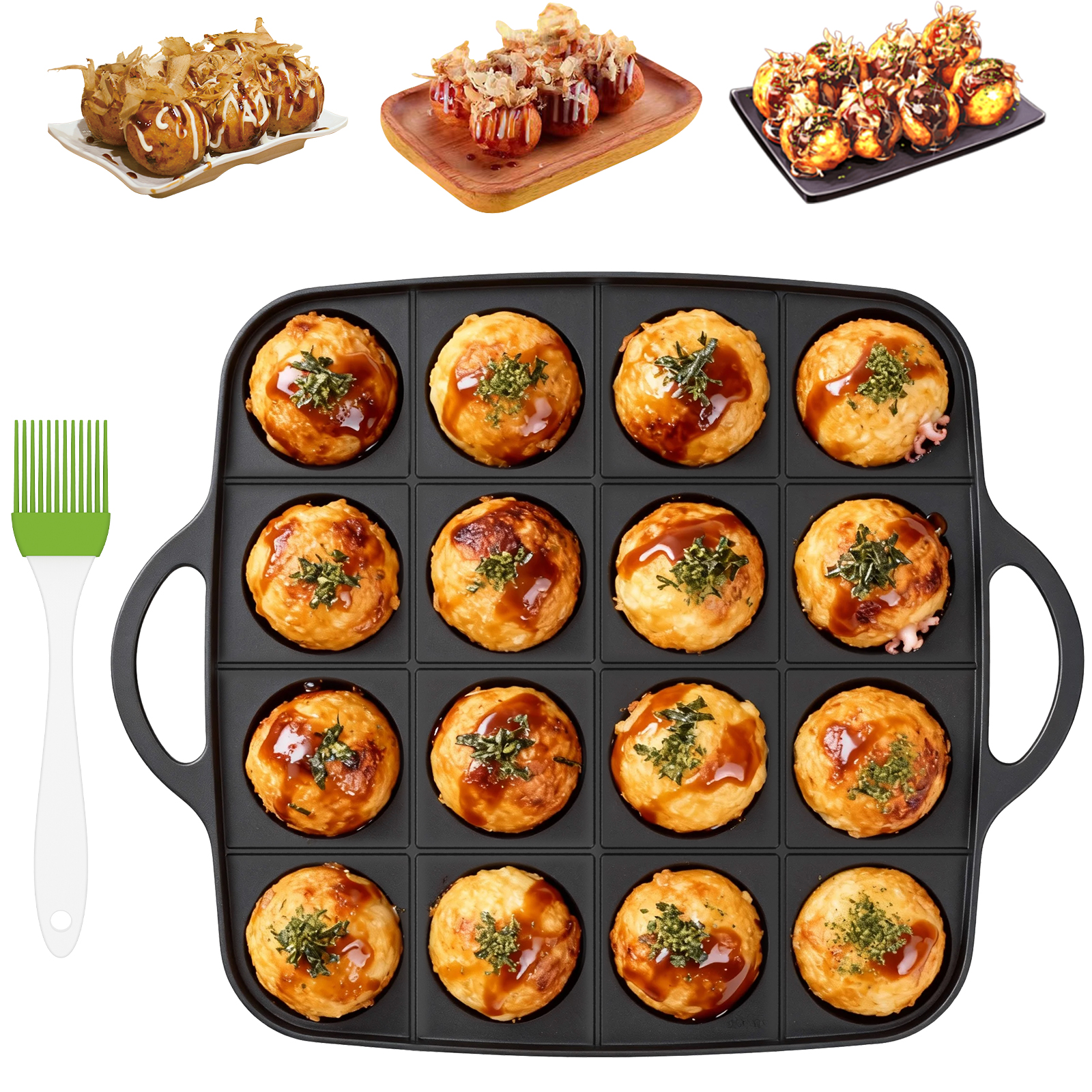 Takoyaki Pan Nonstick Japanese - Takoyaki Grill Plate incelemesi ve fiyatı