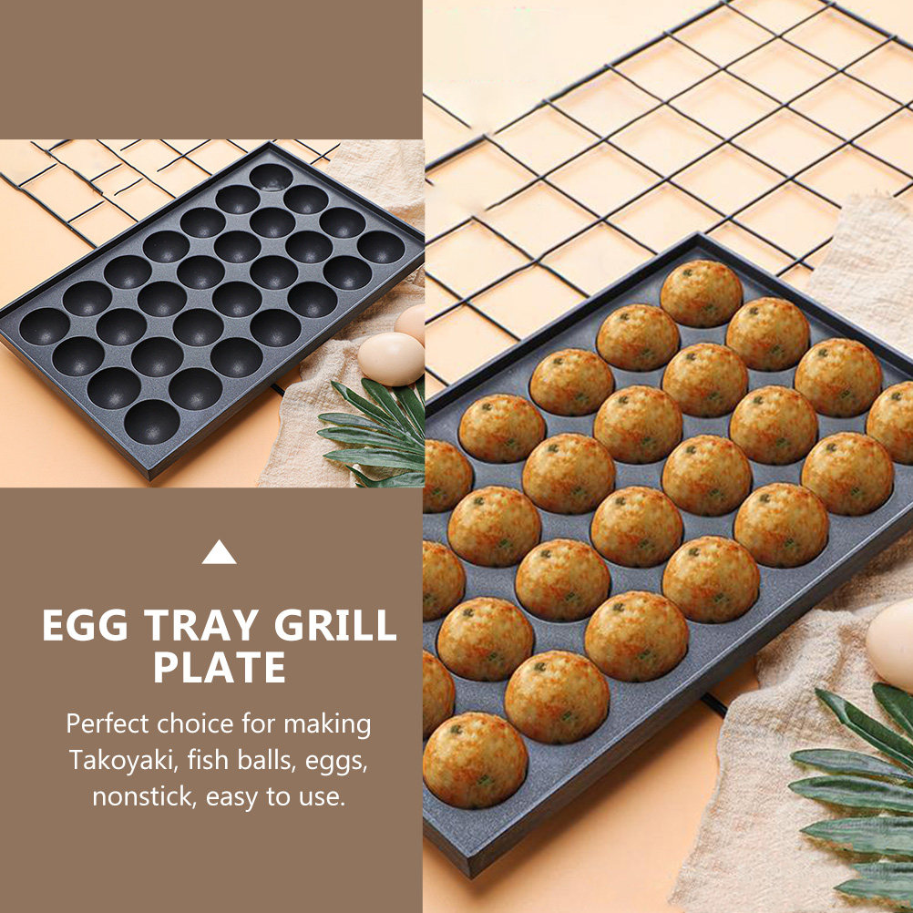1Pcs Octopus Balls Maker Nonst - Takoyaki Grill Plate incelemesi ve fiyatı
