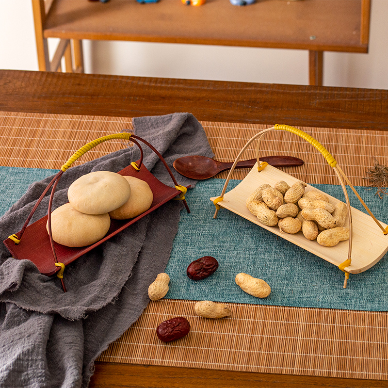 Handwoven Bamboo  Tea Tray Wed - Dim Sum Basket incelemesi ve fiyatı