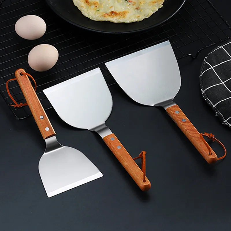 Stainless Steel Wooden Handle  - Okonomiyaki Spatula incelemesi ve fiyatı