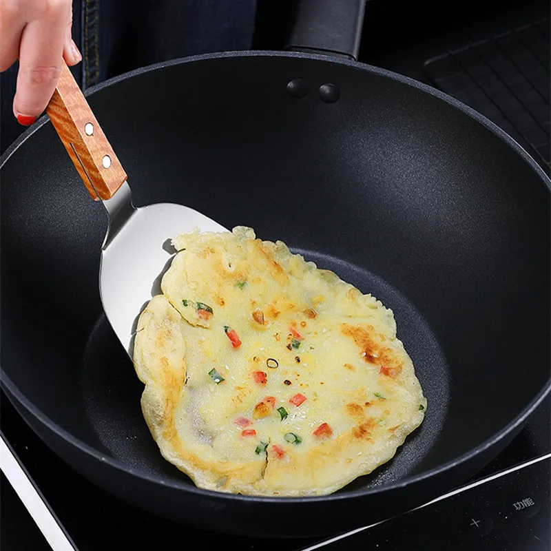 Stainless Steel Wooden Handle  - Okonomiyaki Spatula incelemesi ve fiyatı