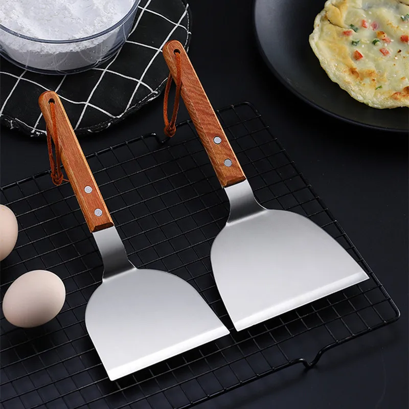 Stainless Steel Wooden Handle  - Okonomiyaki Spatula incelemesi ve fiyatı