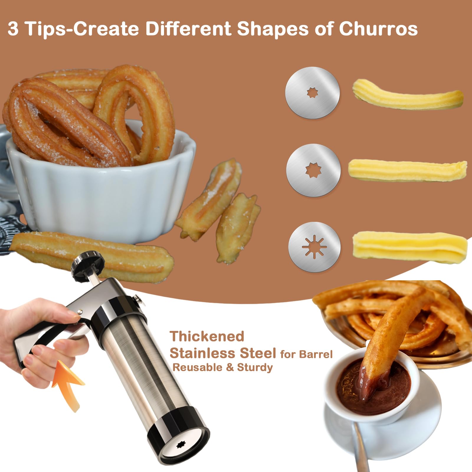 Traditional Churro Maker Machi - Churros Maker Gun incelemesi ve fiyatı
