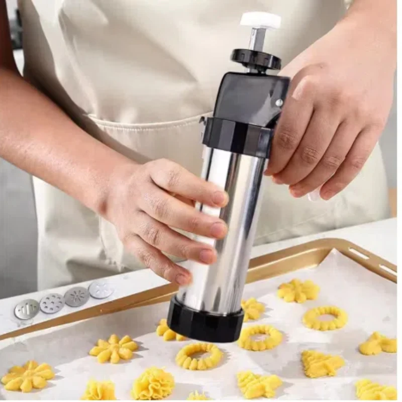 Cookie Press Gun Kit Stainless - Churros Maker Gun incelemesi ve fiyatı