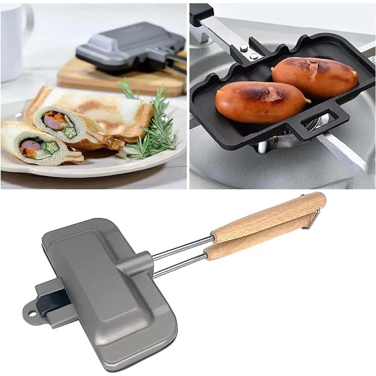 Breakfast Sandwich Maker, 4w1h - Hot Dog Press incelemesi ve fiyatı