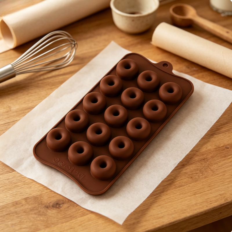 1pc donut silicone cake mold n - Donut Mold Silicone incelemesi ve fiyatı