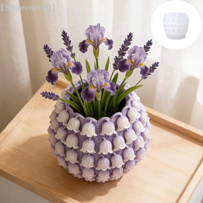 【SSummer10】3D Lily Valley Flow - Potsticker Mold incelemesi ve fiyatı