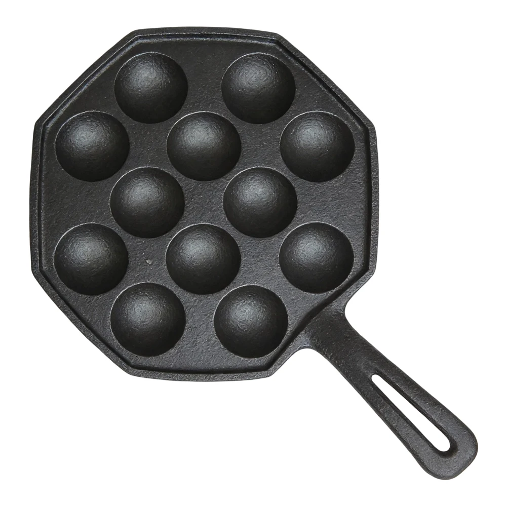 Cast Iron 12 Pits For Baking T - Takoyaki Grill Plate incelemesi ve fiyatı