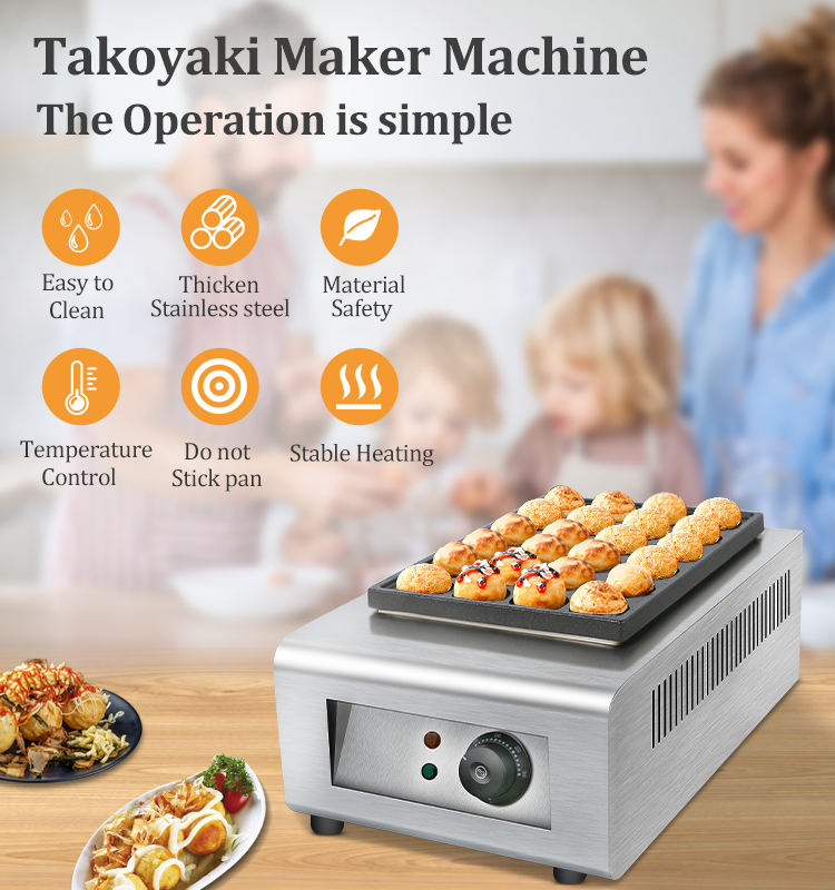 Commercial Big Power Electric  - Takoyaki Grill Plate incelemesi ve fiyatı