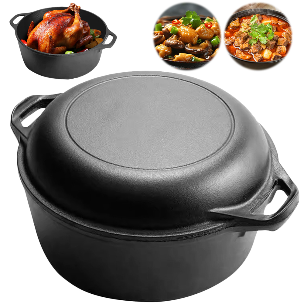 2 in 1 Cast Iron Dutch Oven Po - Cast Iron Corn incelemesi ve fiyatı