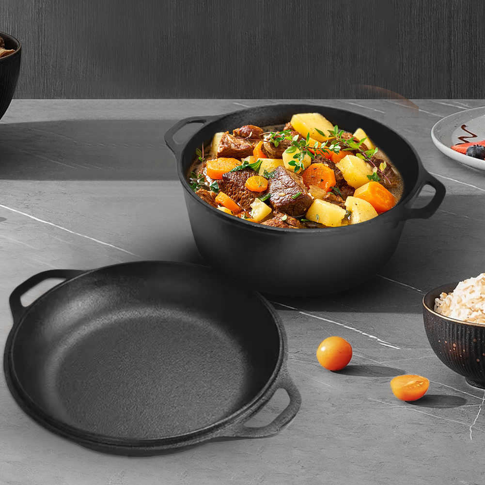 2 in 1 Cast Iron Dutch Oven Po - Cast Iron Corn incelemesi ve fiyatı