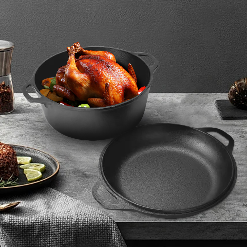 2 in 1 Cast Iron Dutch Oven Po - Cast Iron Corn incelemesi ve fiyatı