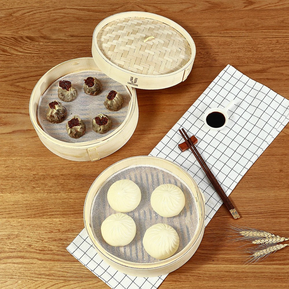 Bamboo Steamer Basket with Lid - Bao Steamer Bamboo incelemesi ve fiyatı