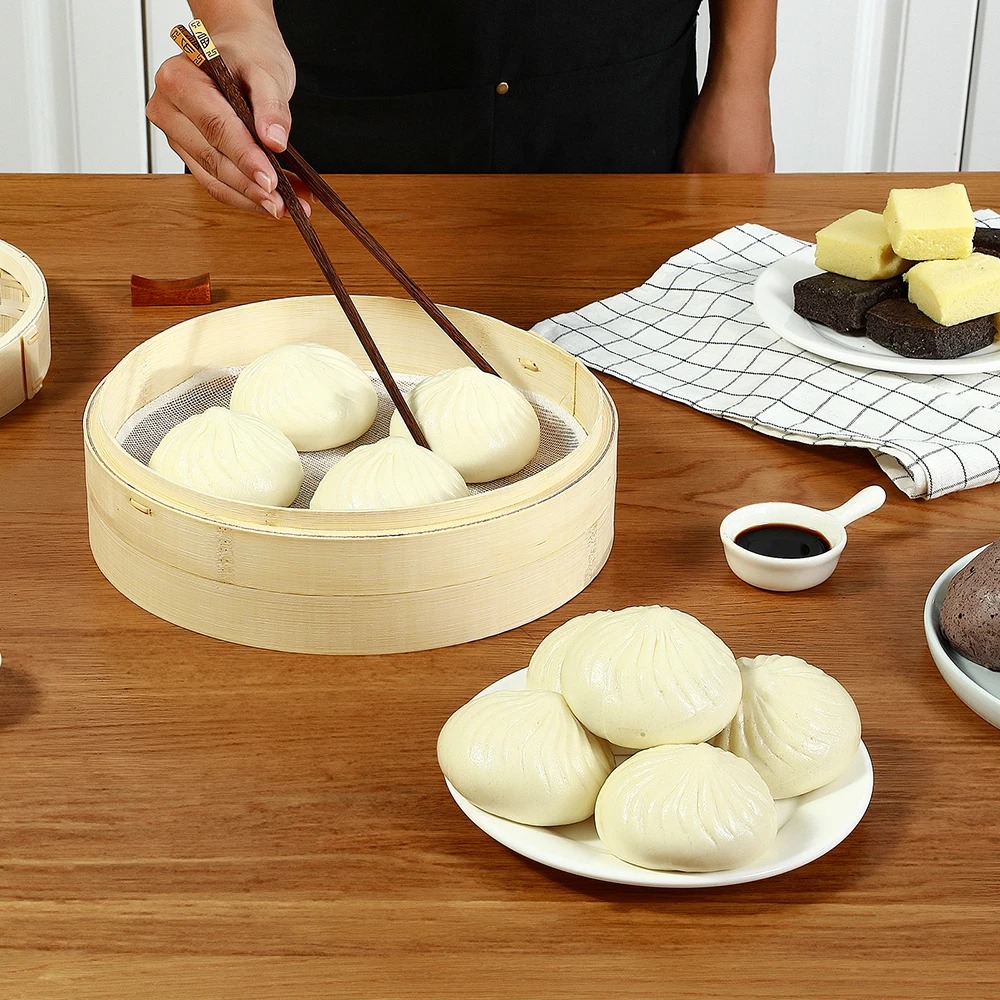 Bamboo Steamer Basket with Lid - Bao Steamer Bamboo incelemesi ve fiyatı