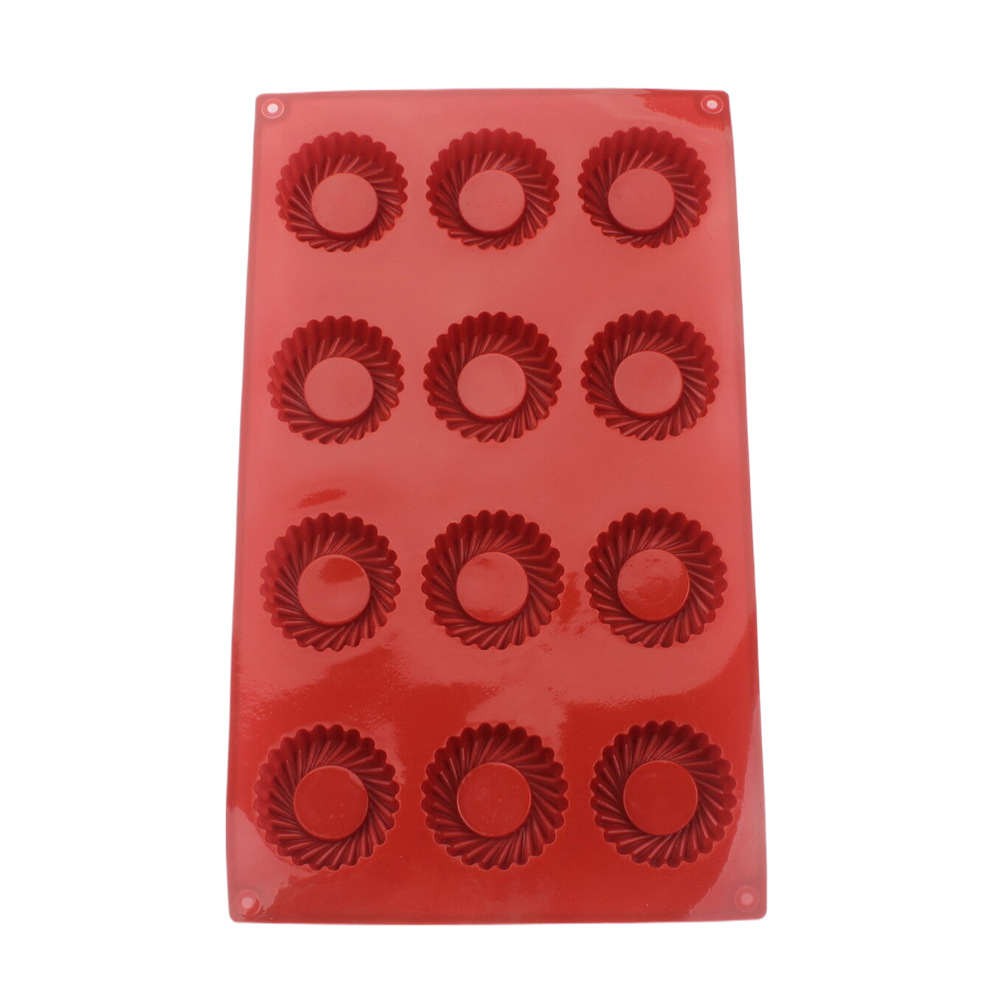 12 Holes Circular Vortex Shape - Donut Mold Silicone incelemesi ve fiyatı