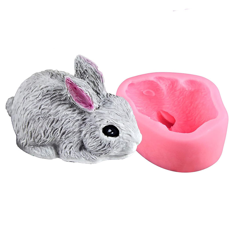 3D Rabbit Silicone Soap Mold E - Bunny Cake Mold incelemesi ve fiyatı