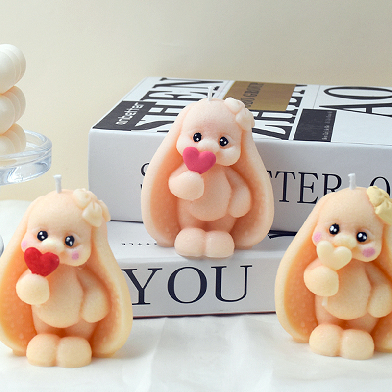 3D Long-eared Rabbit Silicone  - Bunny Cake Mold incelemesi ve fiyatı