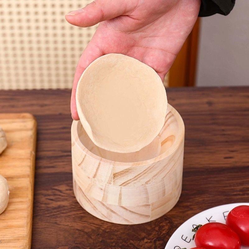 1 Set Wooden Dumpling Maker -  - Dumpling Press Set incelemesi ve fiyatı