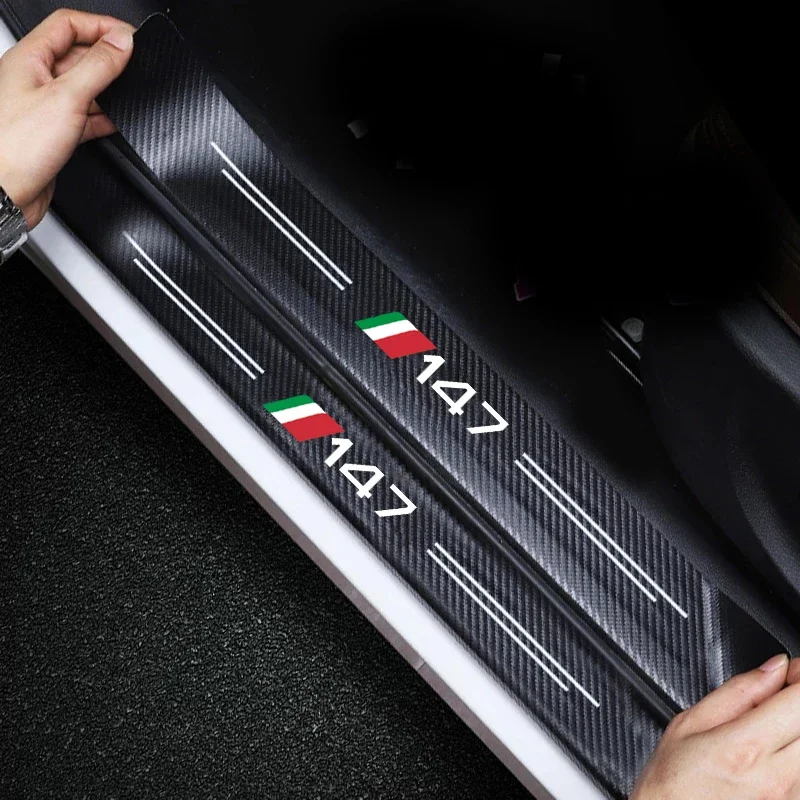 for Alfa Romeo 147 Logo Car Tr - Crepe Pan Carbon incelemesi ve fiyatı