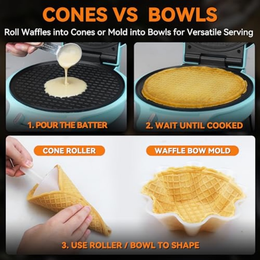Waffle Cone Maker Machine with - Waffle Cone Maker incelemesi ve fiyatı