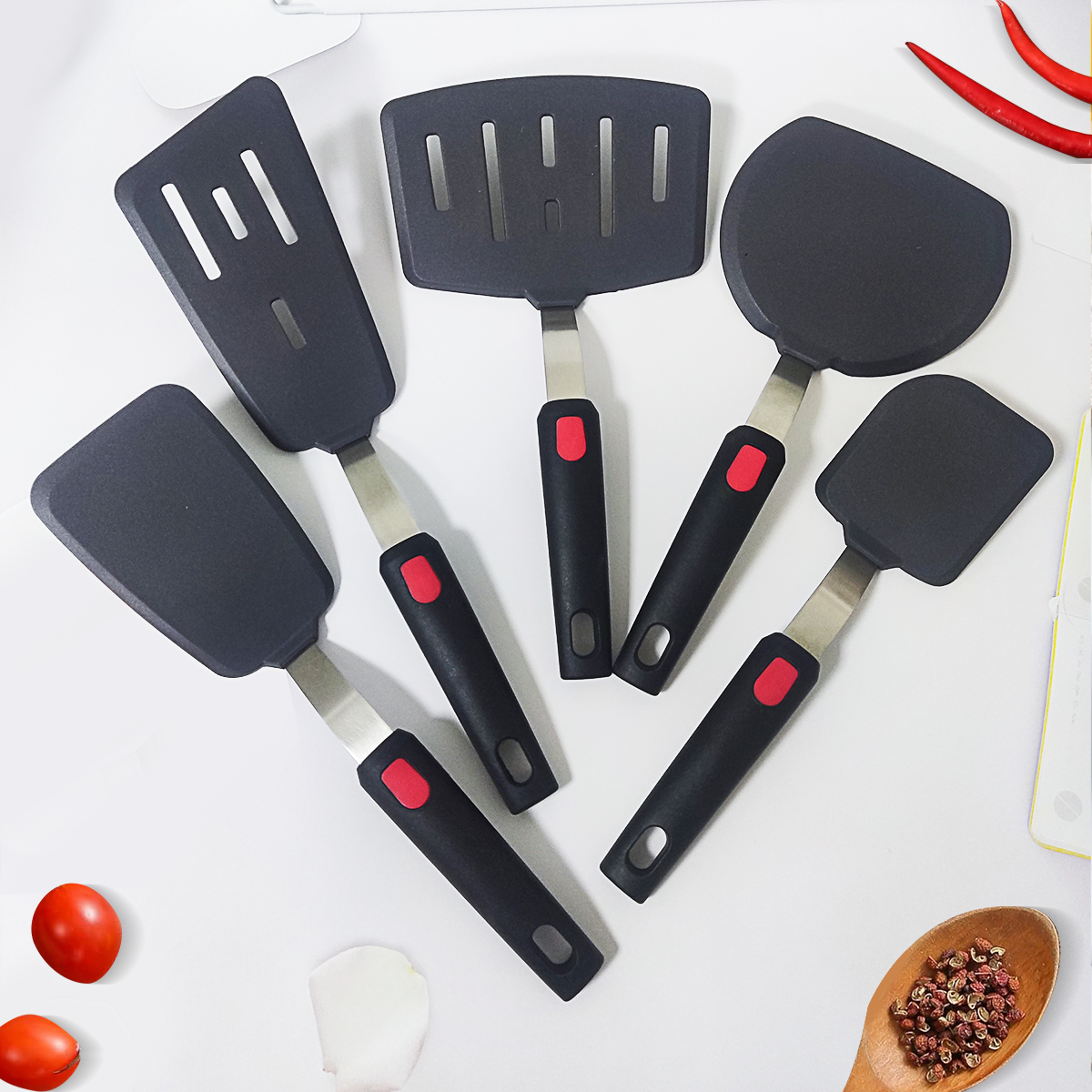 Silicone cooking utensils, tep - Okonomiyaki Spatula incelemesi ve fiyatı