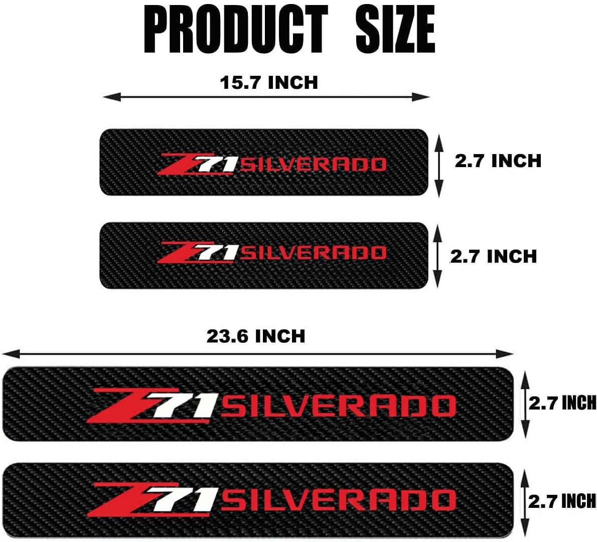 Car Door Sill Plate Guard Stic - Crepe Pan Carbon incelemesi ve fiyatı