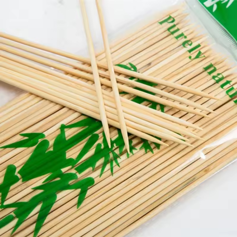 1350/90Pcs Natural BBQ Skewers - Corn Dog Stick incelemesi ve fiyatı