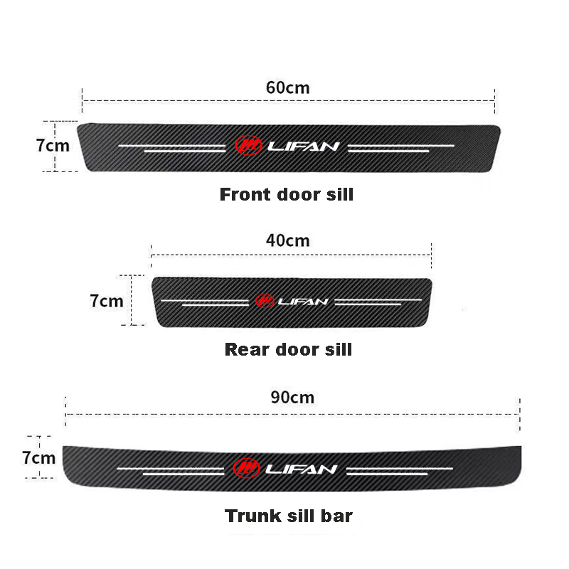 Car Door Threshold Scuff Plate - Crepe Pan Carbon incelemesi ve fiyatı
