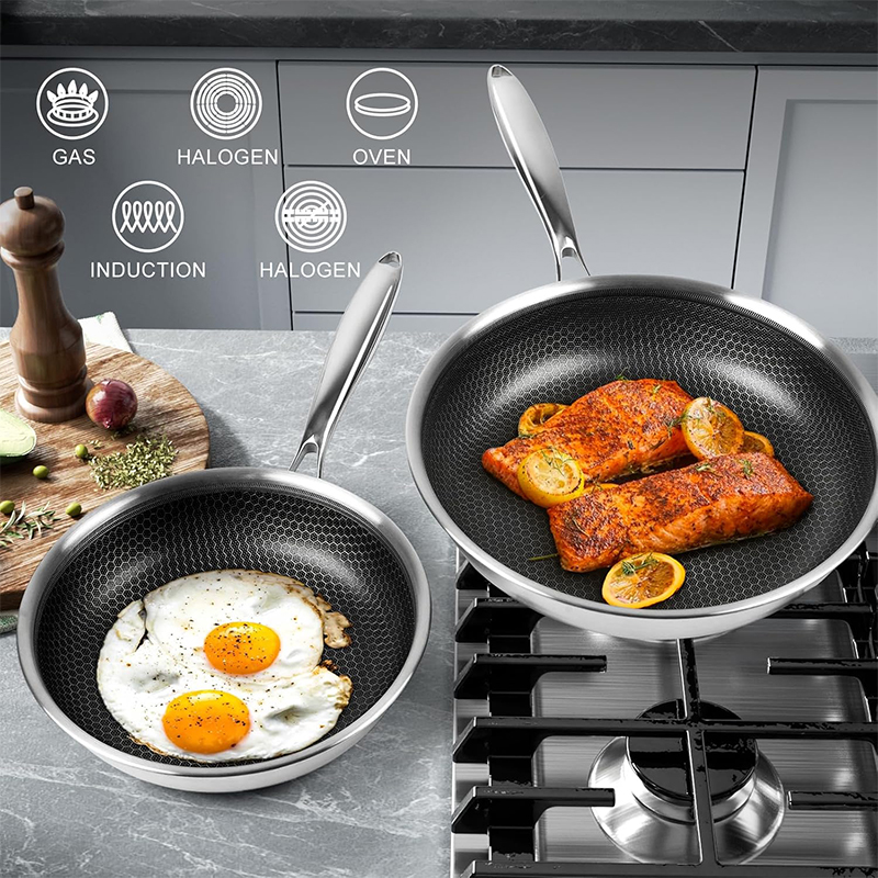 Stainless Steel Frying Pan wit - Egg Waffle Pan incelemesi ve fiyatı