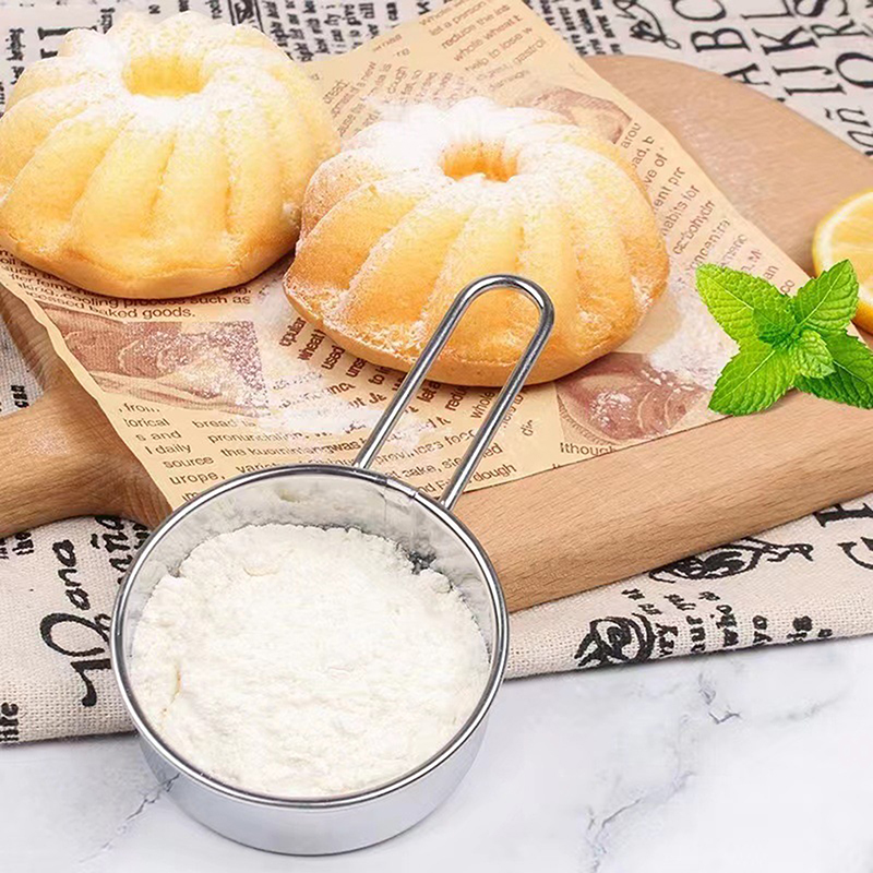 Stainless Steel Flour Sieve Fi - Okonomiyaki Spatula incelemesi ve fiyatı