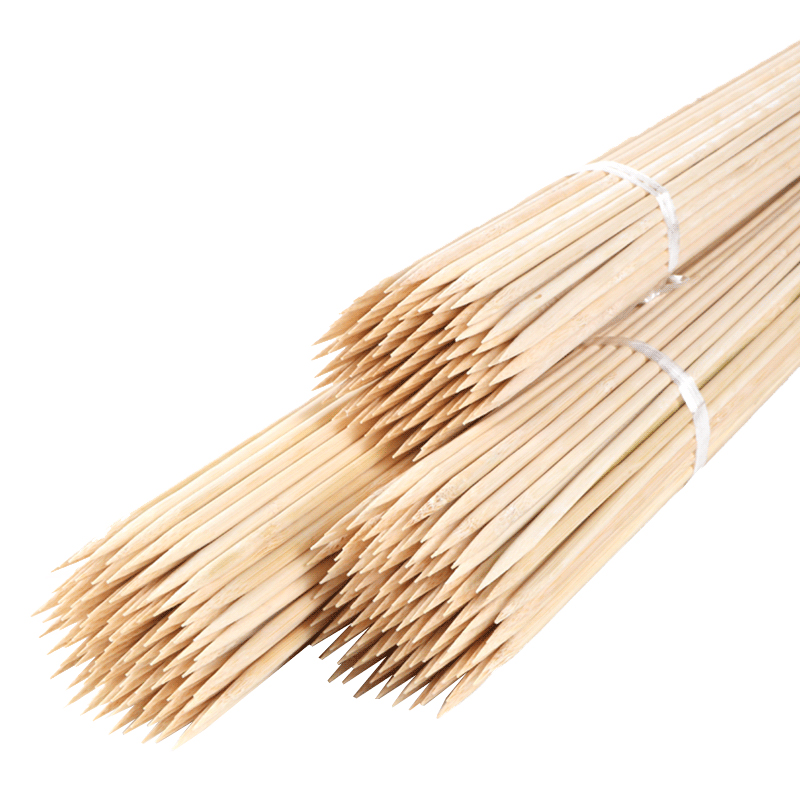 50cm x 6mm BBQ Bamboo Skewers  - Corn Dog Stick incelemesi ve fiyatı