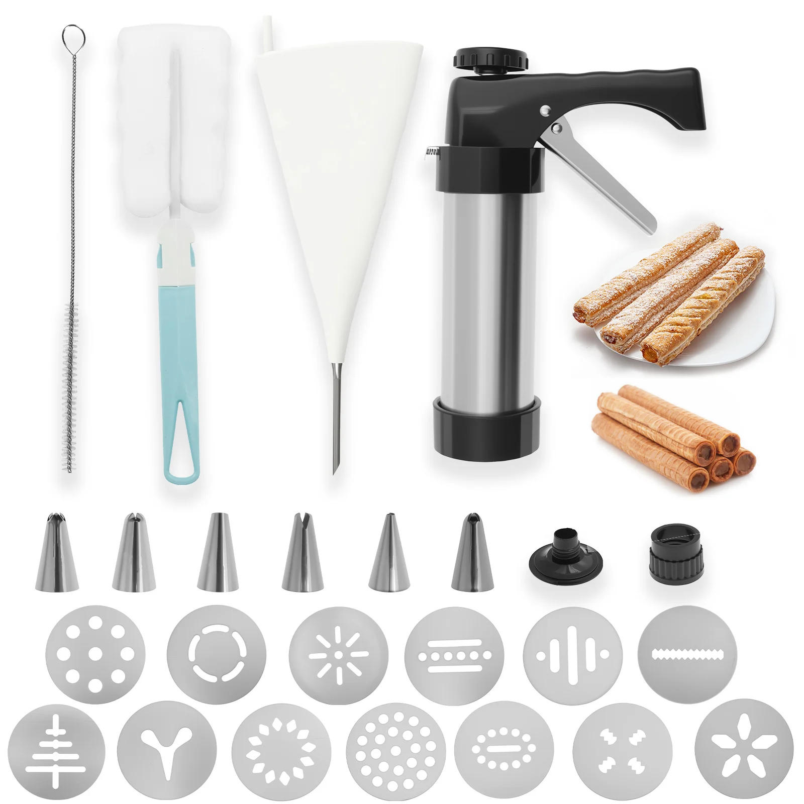 DIY Churro Maker Machine Cooki - Churros Maker Gun incelemesi ve fiyatı