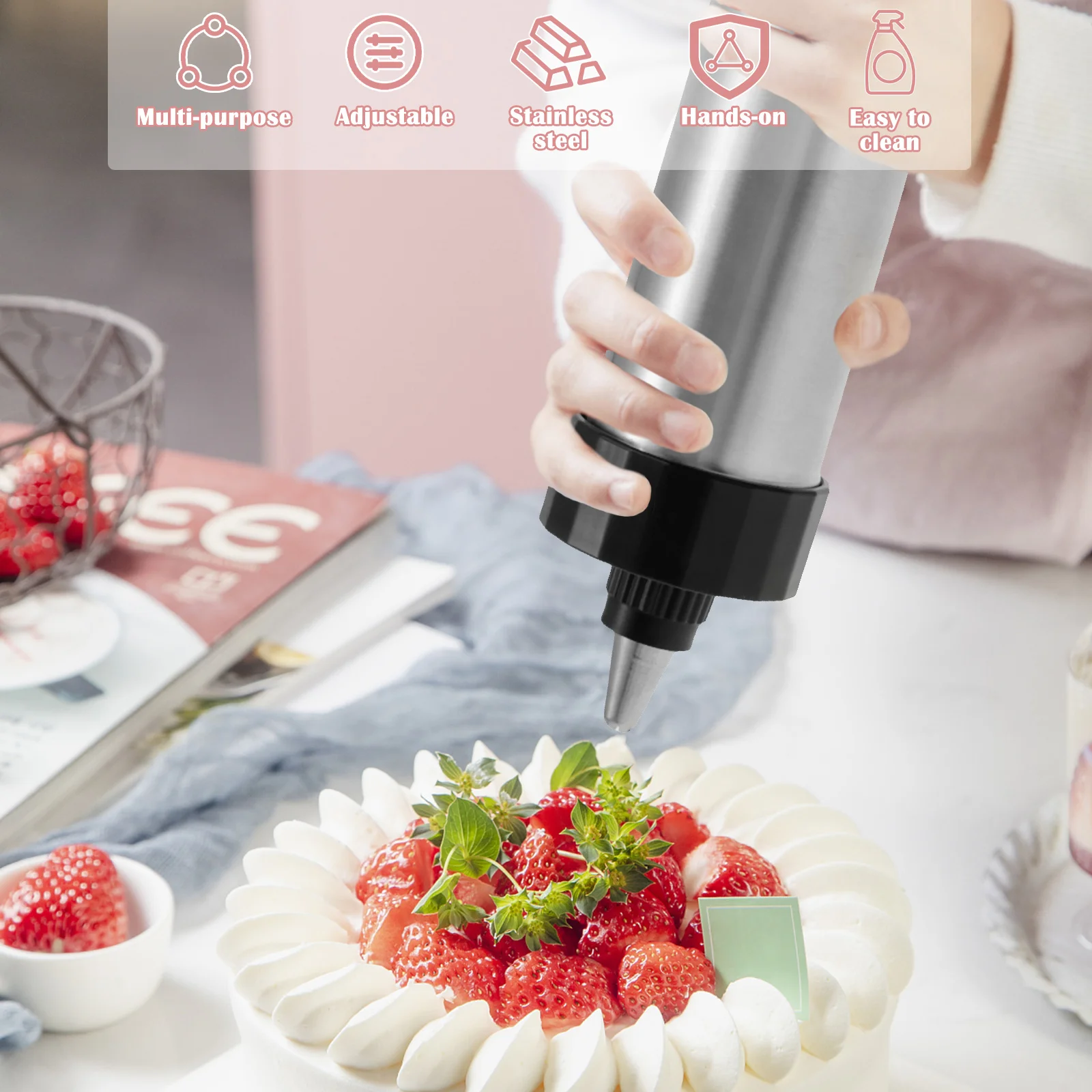 DIY Churro Maker Machine Cooki - Churros Maker Gun incelemesi ve fiyatı