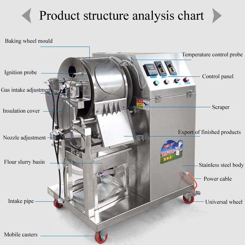 Automatic Hydraulic Roast Duck - Spring Roll Wrapper incelemesi ve fiyatı