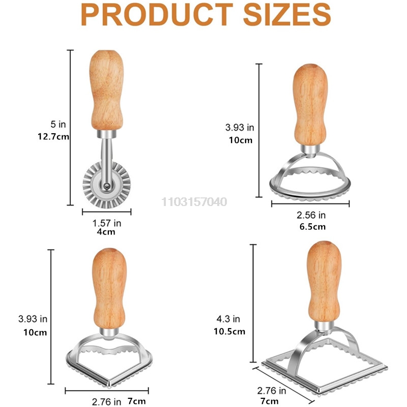 3/4Pcs Manual Pasta Molds Set  - Dumpling Press Set incelemesi ve fiyatı