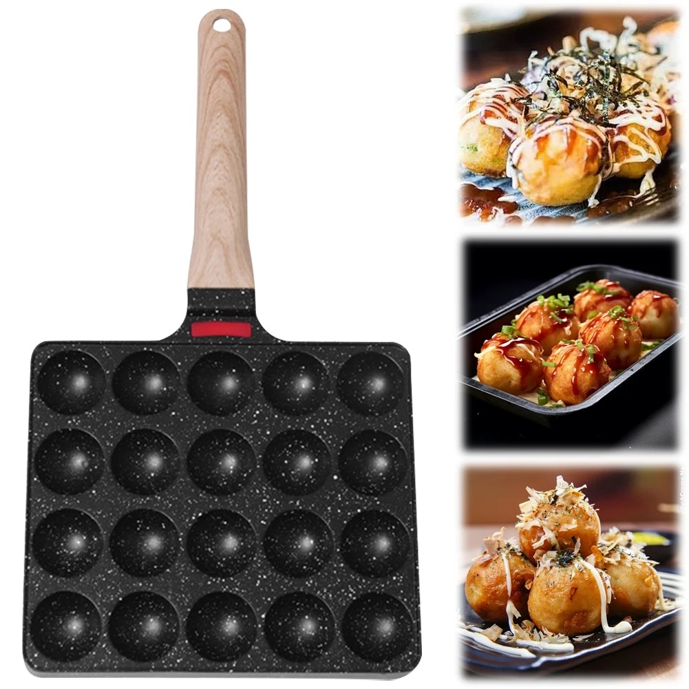 Takoyaki Pan 20 Molds Takoyaki - Takoyaki Grill Plate incelemesi ve fiyatı