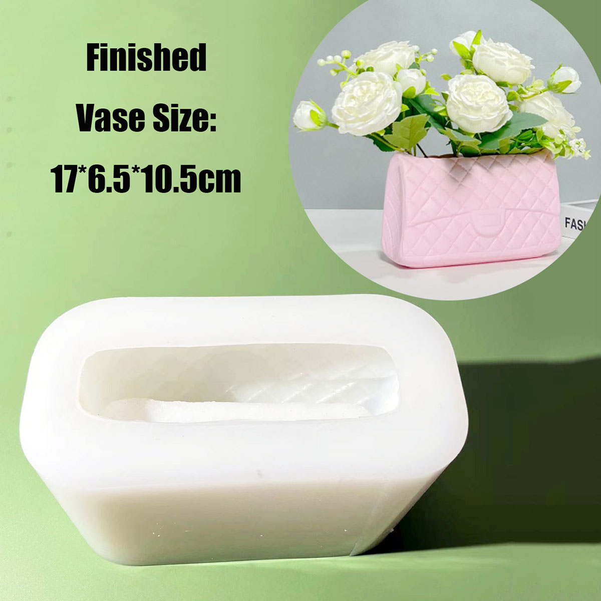 Luxury Handbag Vase Silicone M - Potsticker Mold incelemesi ve fiyatı