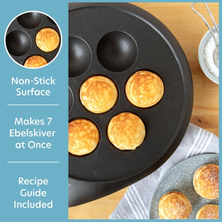 Ebelskiver Maker- Electric Non - Takoyaki Grill Plate incelemesi ve fiyatı