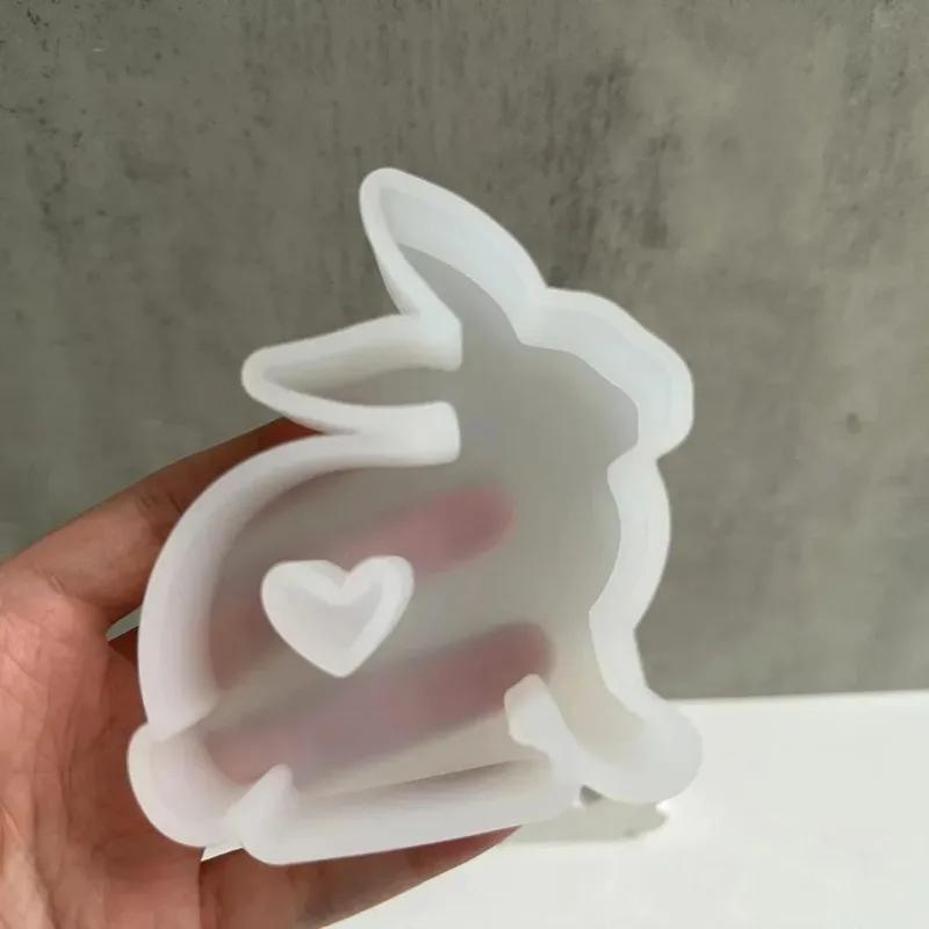 1Pcs Heart Shaped Bunny Silico - Bunny Cake Mold incelemesi ve fiyatı