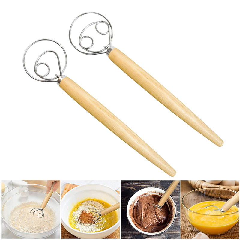 Large Hand Danish Dough Whisk  - Danish Pancake Pan incelemesi ve fiyatı