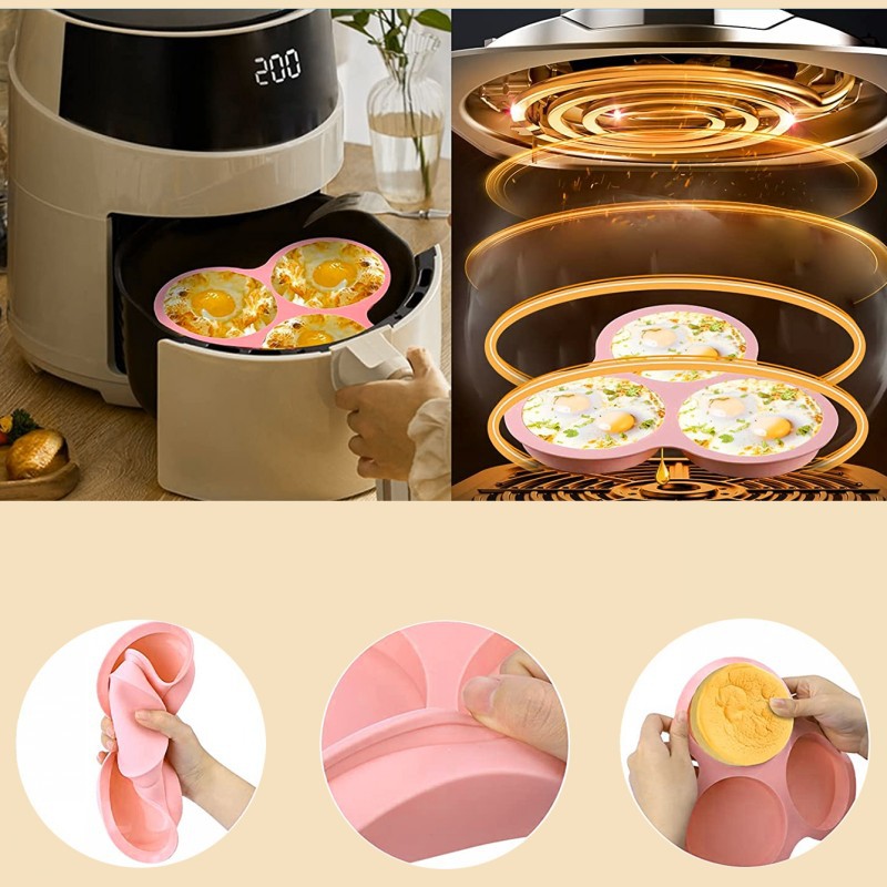 Reusable Silicone Air Fryer Eg - Egg Waffle Pan incelemesi ve fiyatı