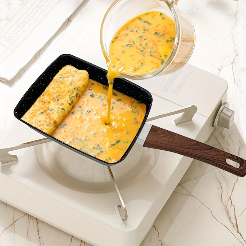1PCS Egg Fry Pan Square Cast I - Cast Iron Corn incelemesi ve fiyatı
